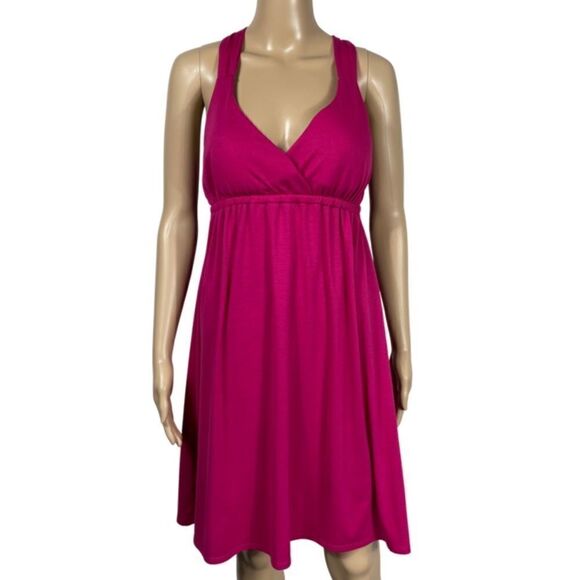 Allison Brittney Pink Midi Dress - Picture 1 of 9